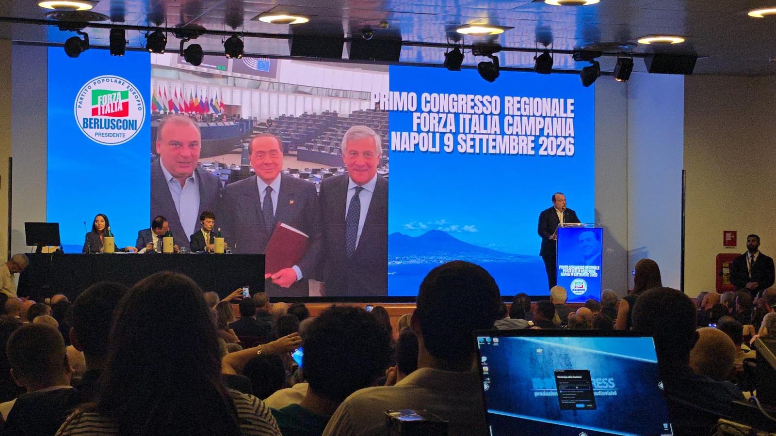 Il congresso regionale a Napoli, 9 settembre 2026